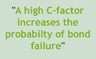 High C-factor Increases Probability of Bond Failure